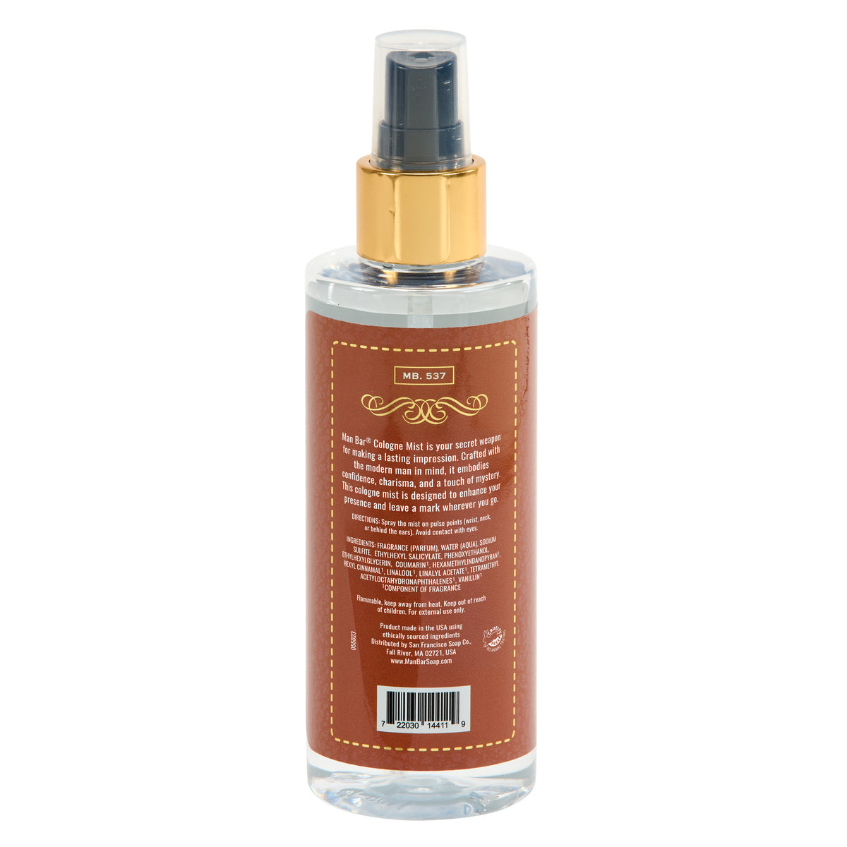 MAN BAR® Cologne Mist Spiced Tobacco