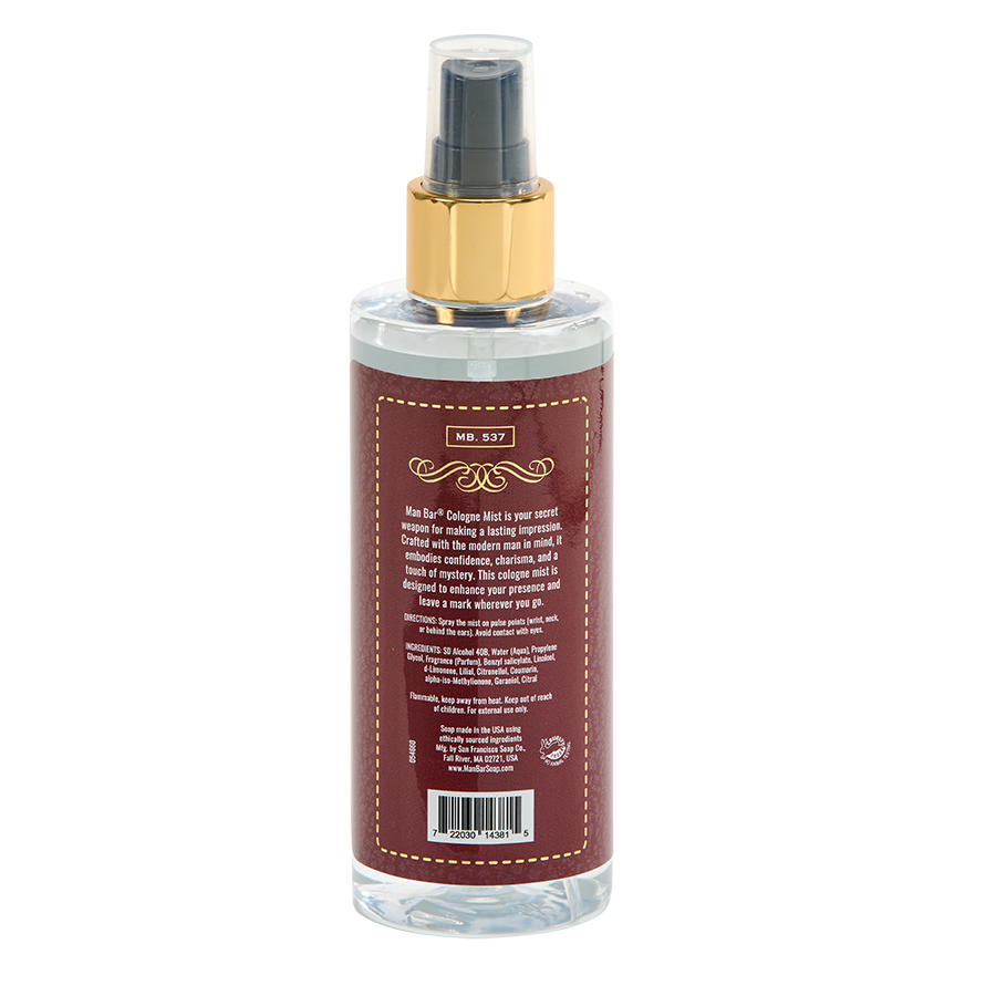 MAN BAR® Cologne Mist Exotic Musk & Sandalwood