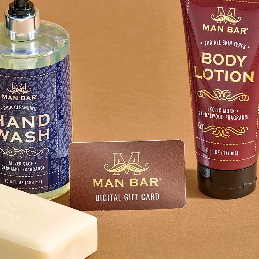 Man Bar gift card