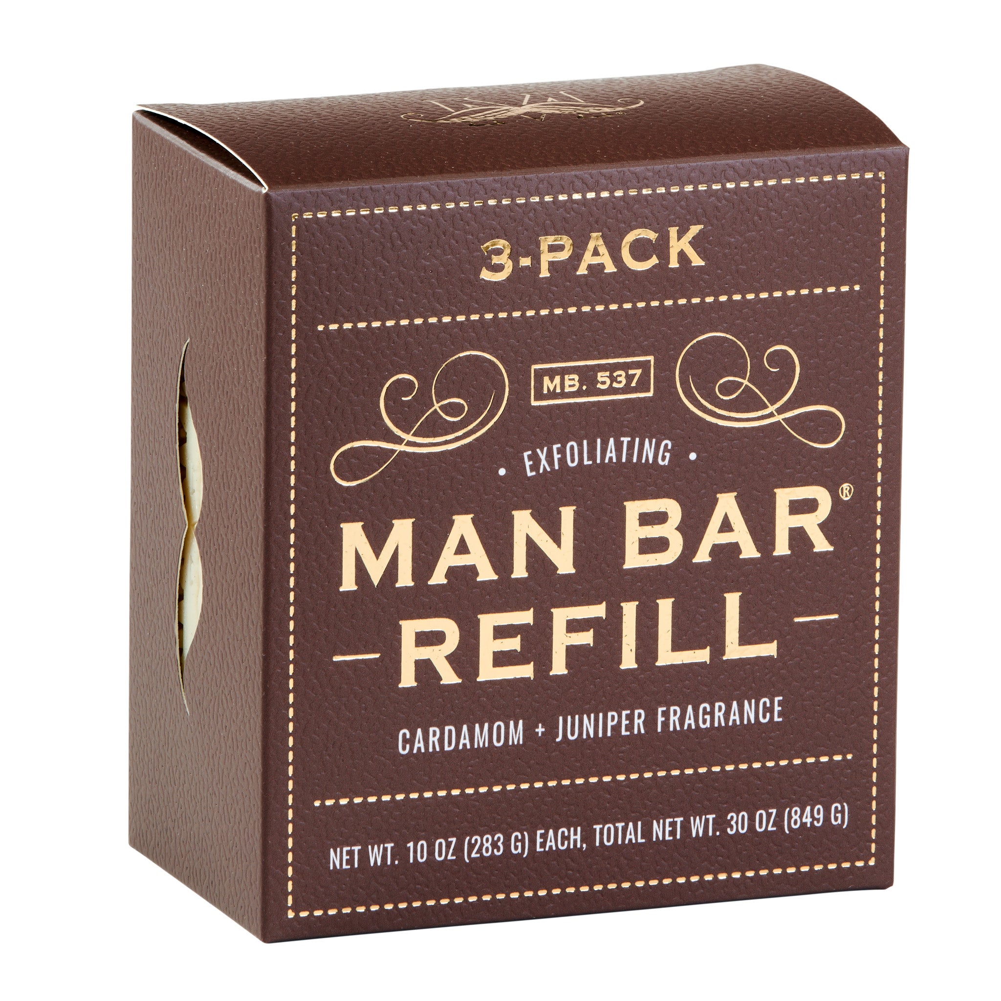 MAN BAR® Refill 3-Pack: Cardamom & Juniper