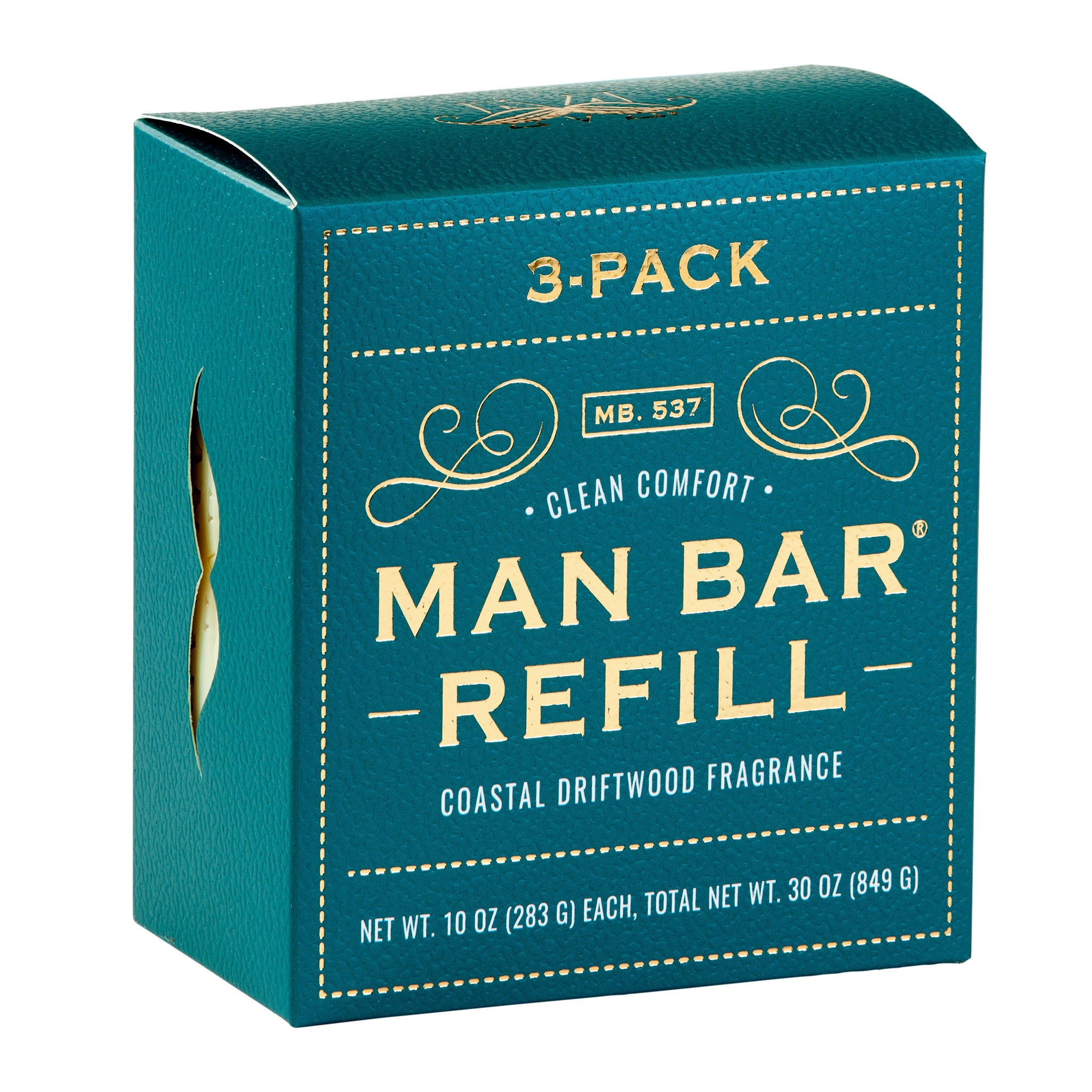 MAN BAR® Refill 3-Pack: Coastal Driftwood