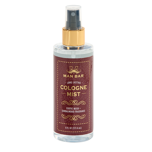 MAN BAR® Cologne Mist Exotic Musk & Sandalwood – Man Bar Soap