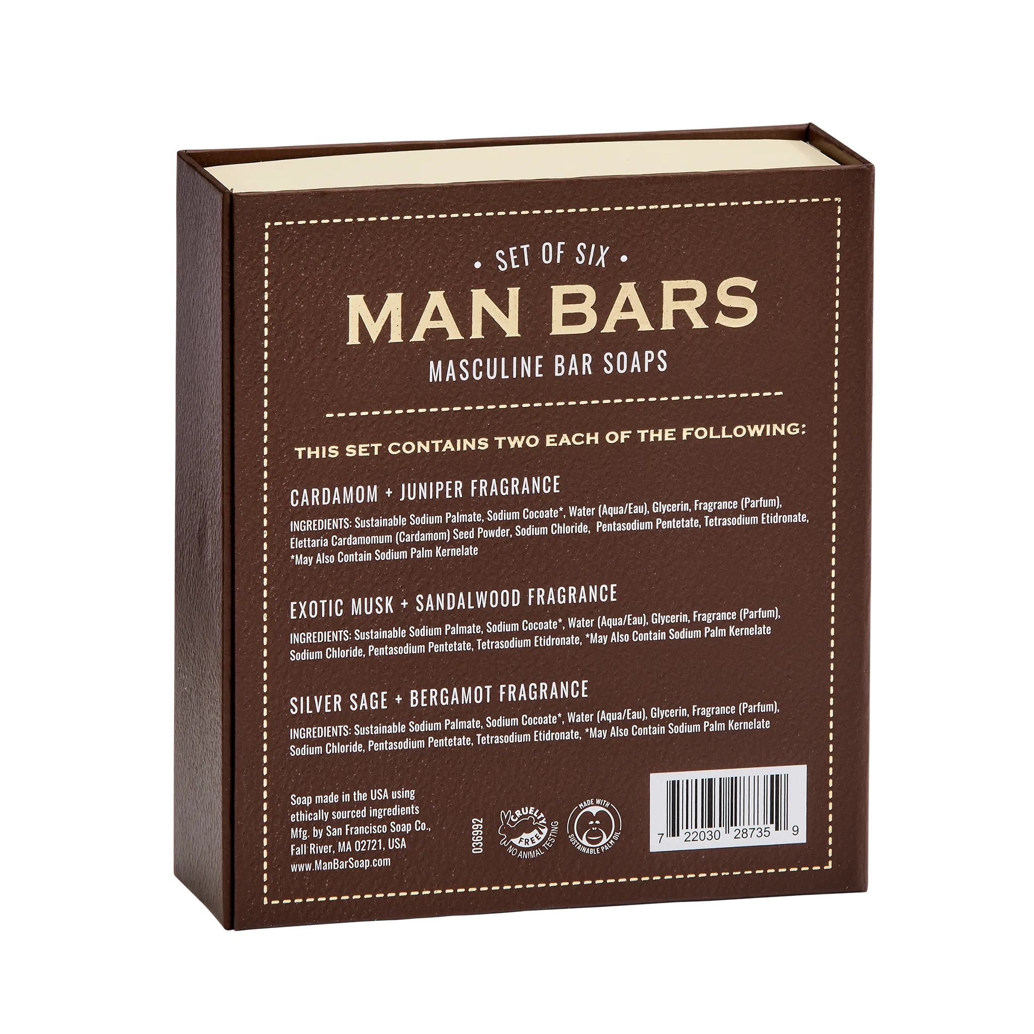 MAN BAR® 6pc Sampler Set