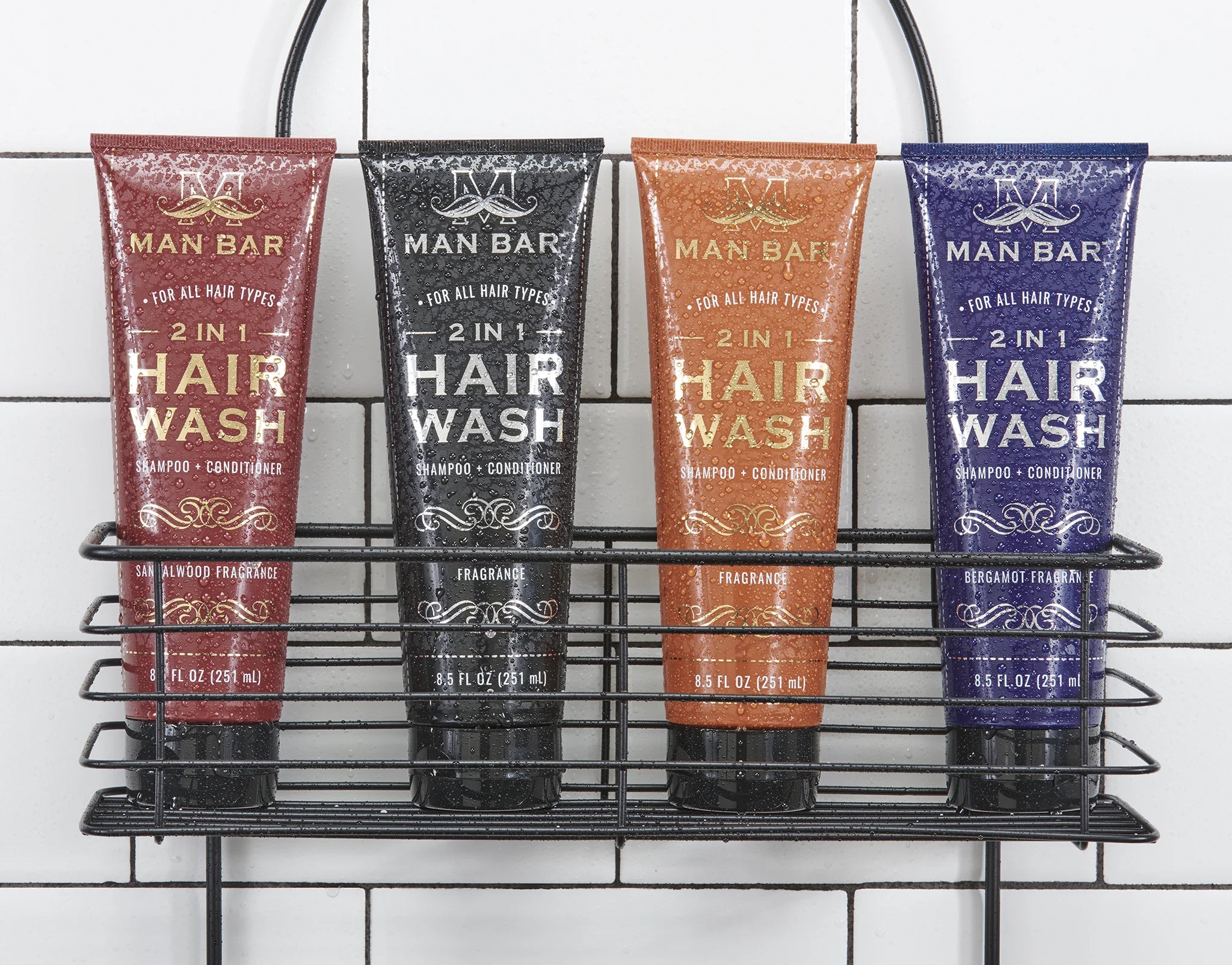 MAN BAR® 2-in-1 Hair Wash - Exotic Musk & Sandalwood