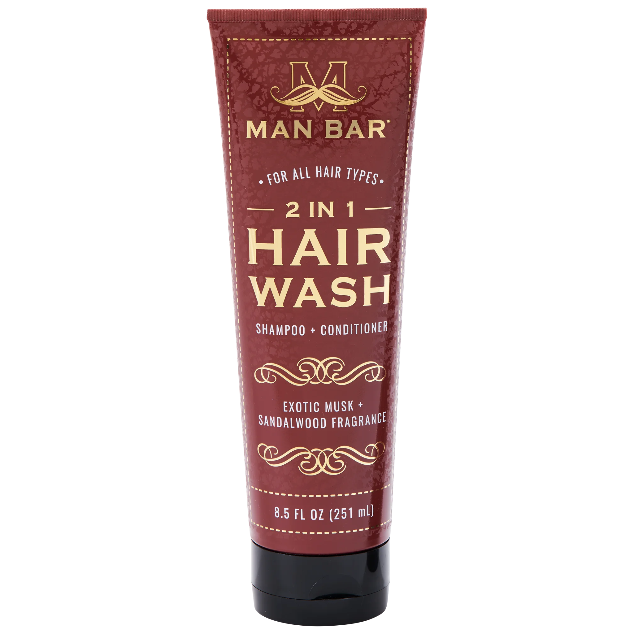 MAN BAR® 2-in-1 Hair Wash - Exotic Musk & Sandalwood