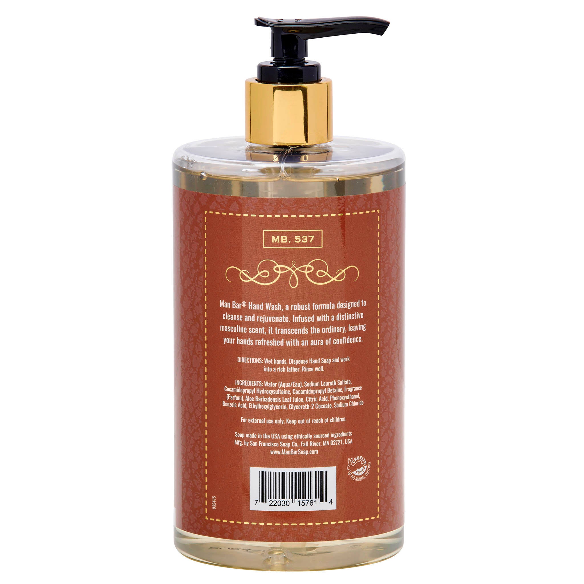 MAN BAR® Hand Wash - Spiced Tobacco