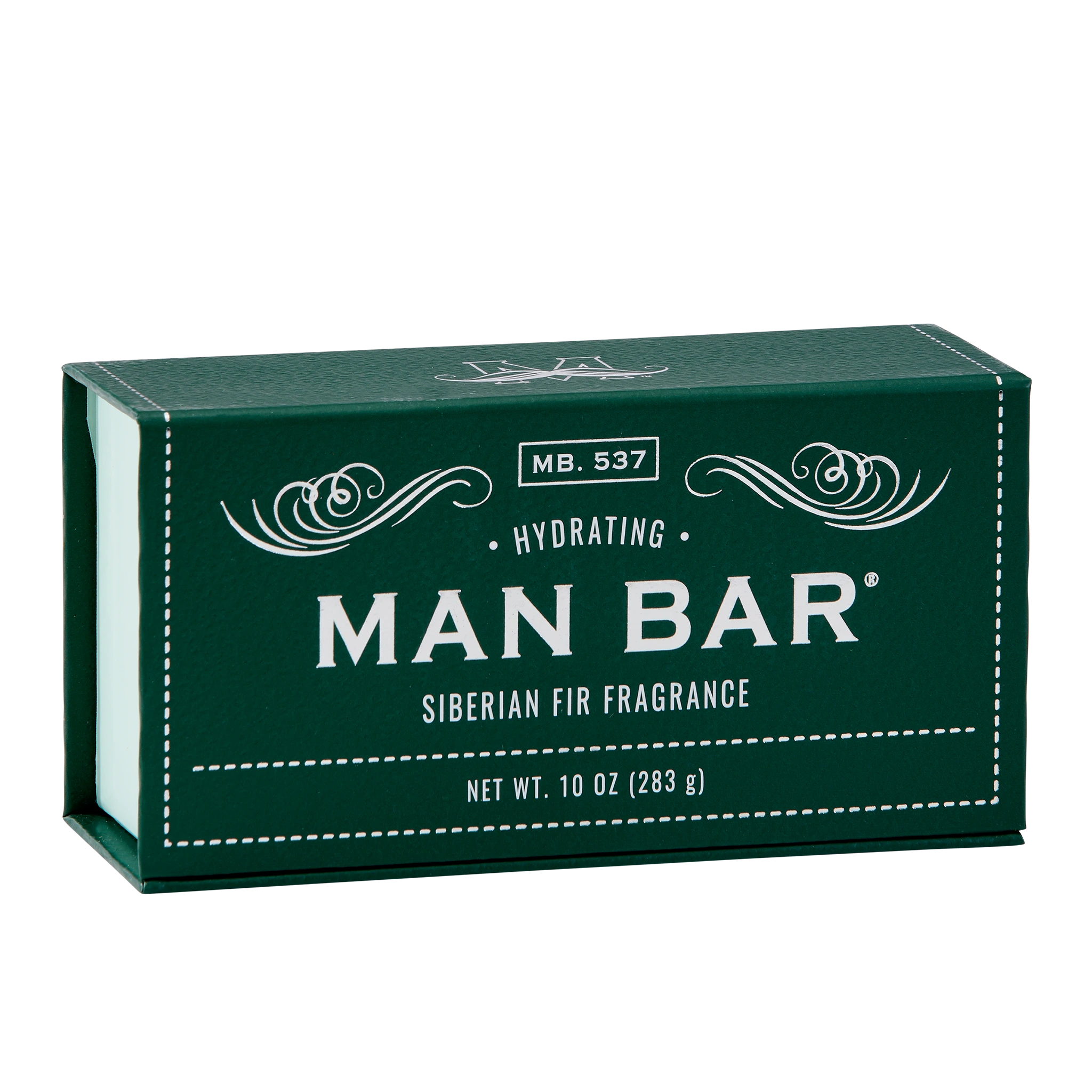 Man Bar Hydrating Siberian Fir soap box