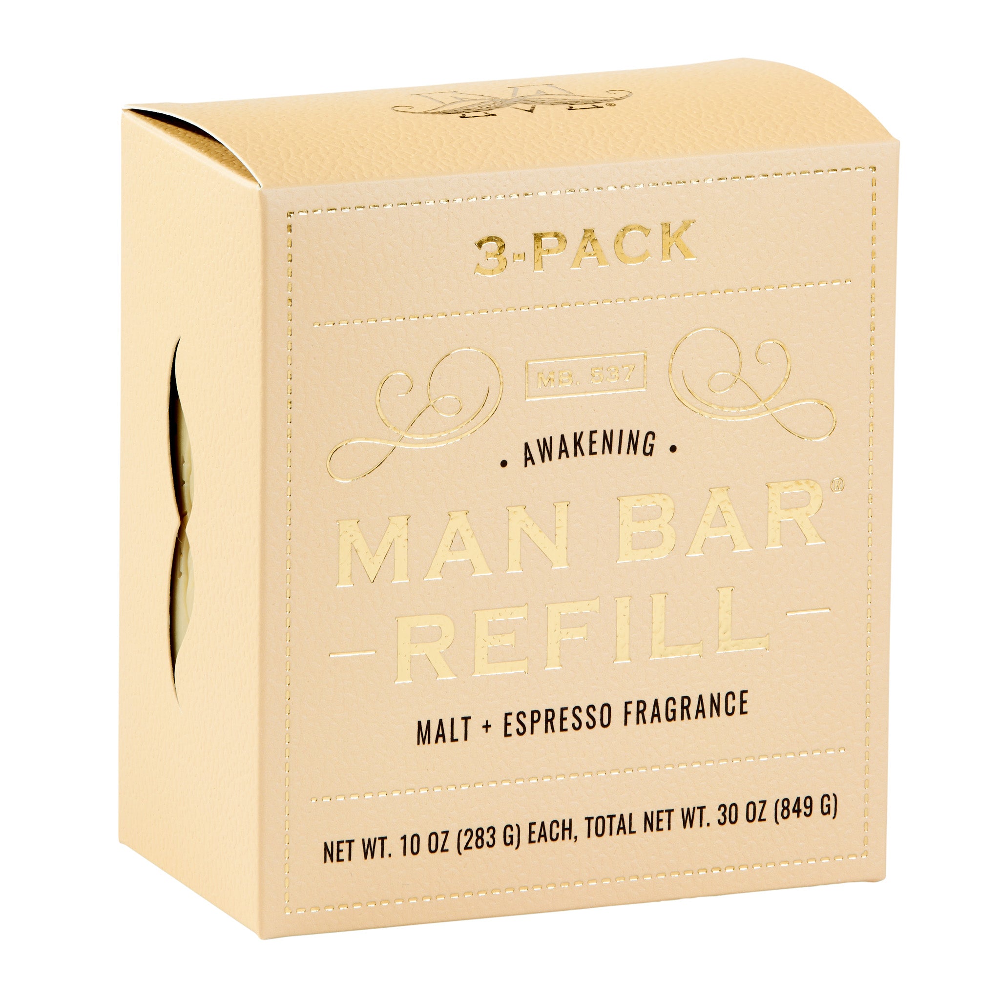 MAN BAR® Refill 3-Pack: Malt & Espresso