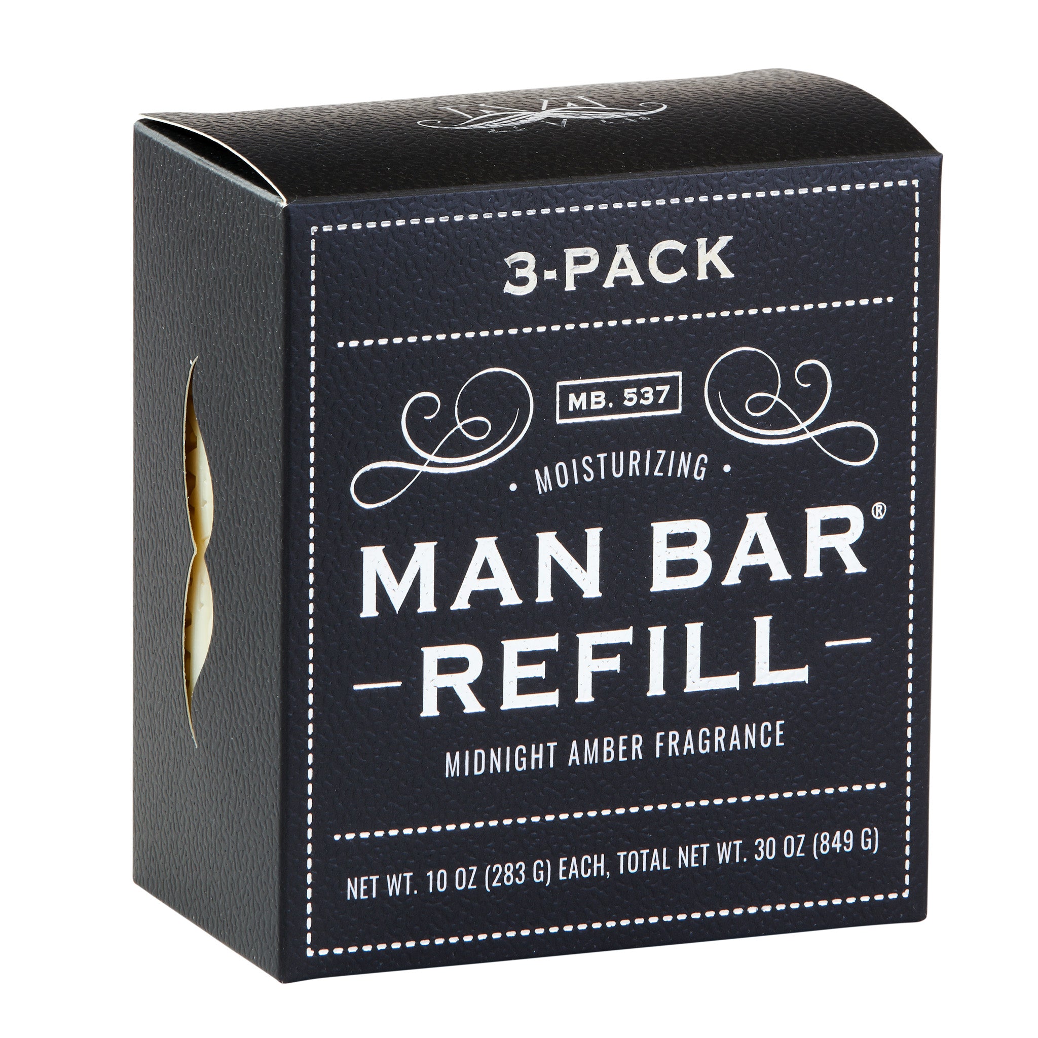 MAN BAR® Refill 3-Pack: Midnight Amber