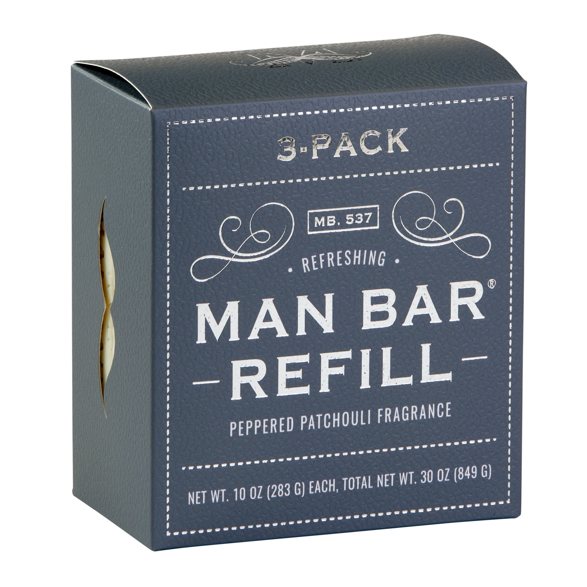MAN BAR® Refill 3-Pack: Peppered Patchouli