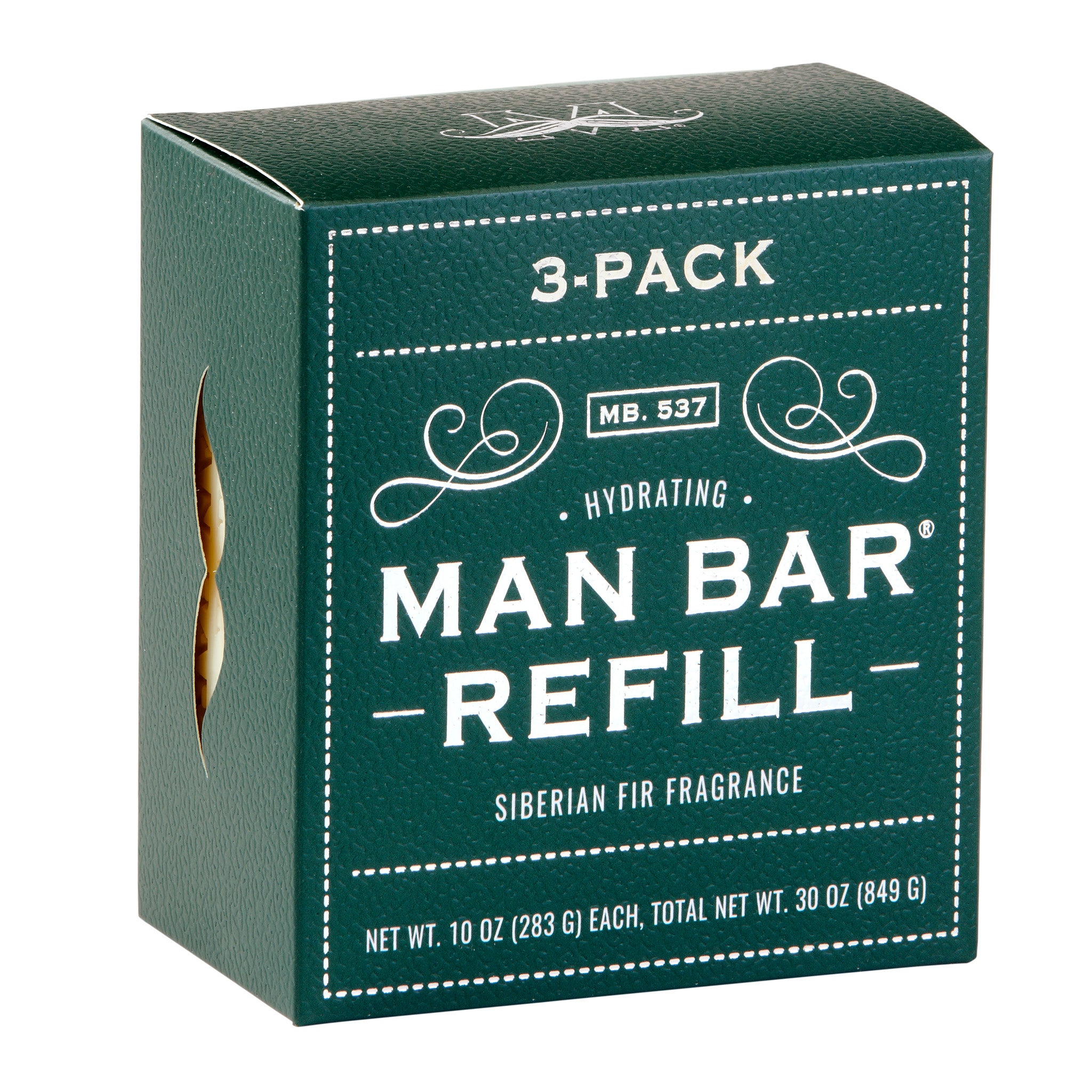 MAN BAR® Refill 3-Pack: Siberian Fir
