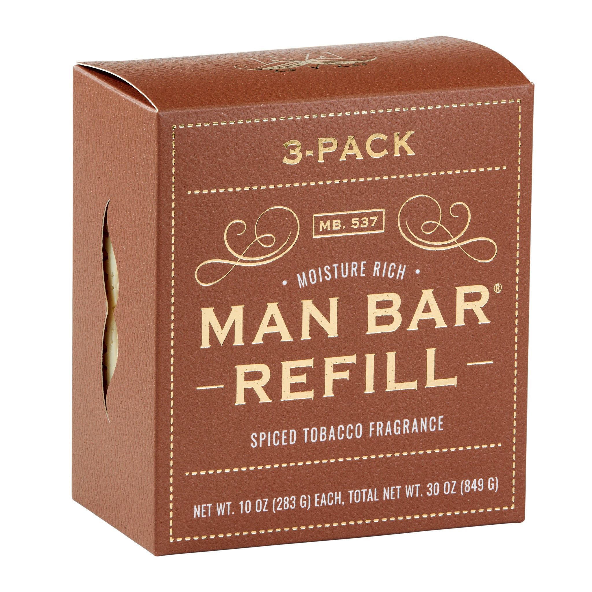 MAN BAR® Refill 3-Pack: Spiced Tobacco