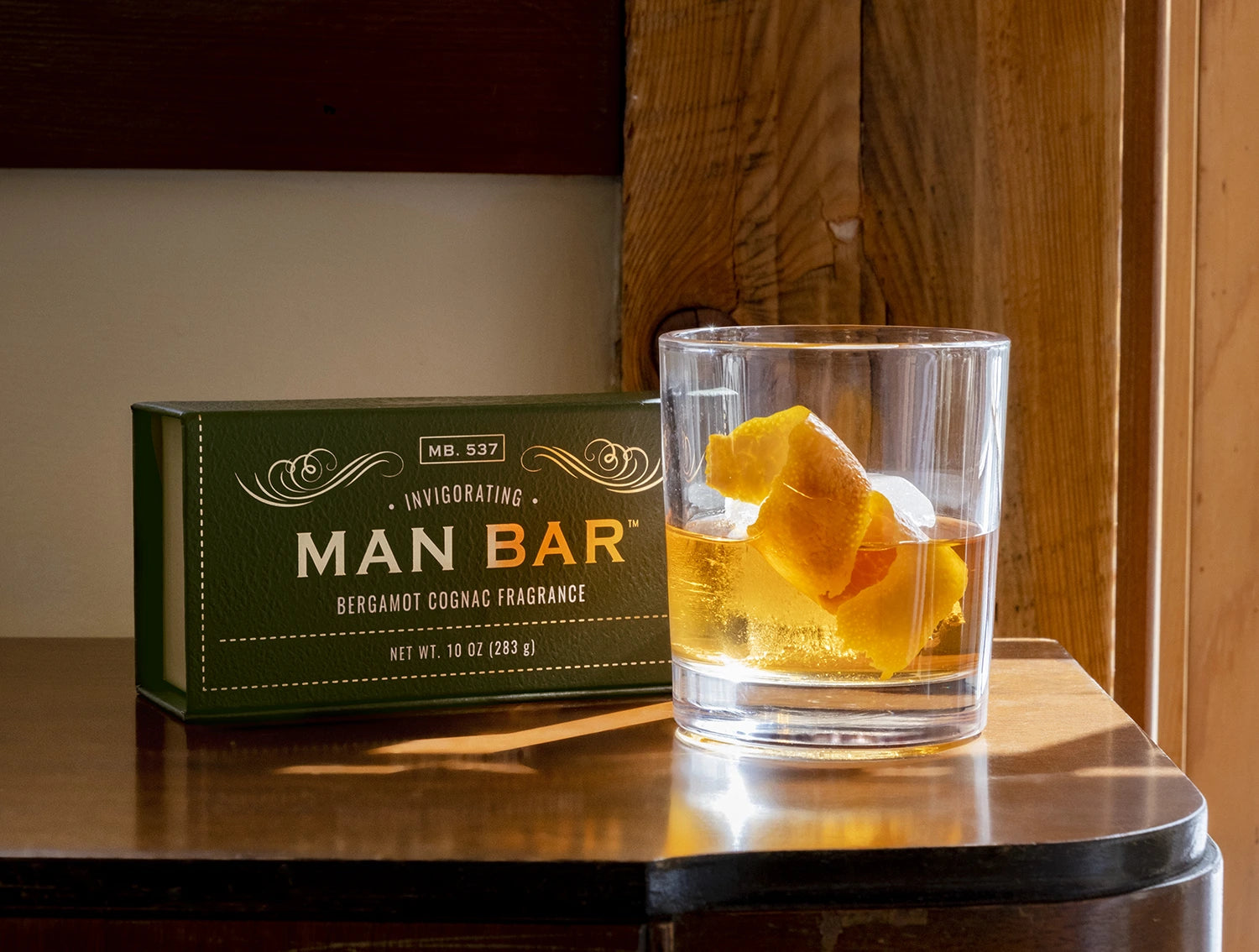 San Francisco Soap Company Golden Scotch Scented Bar Soap for Men